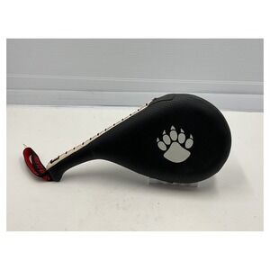 Tiger Claw Double Kick Target Pad Black Clapper Pad Taekwondo Karate MMA Trainin
